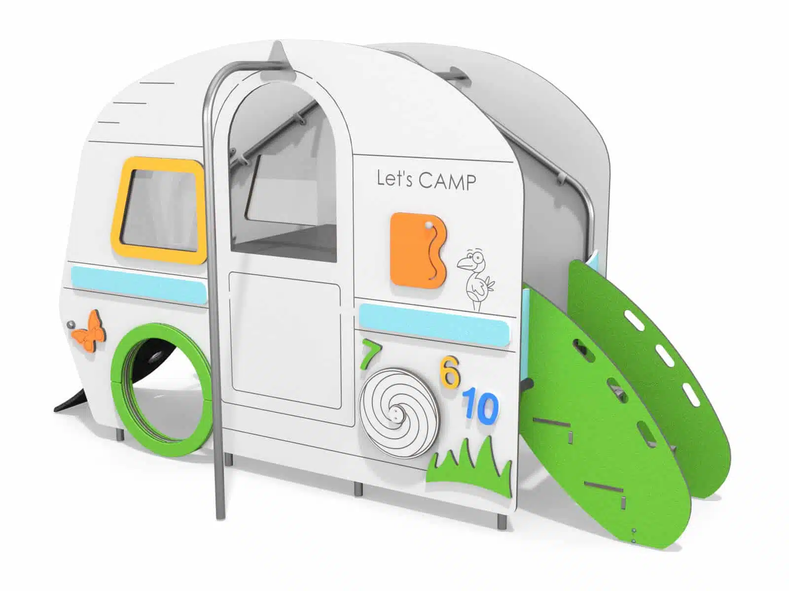 Spielhaus Campingwagen – Bild 2