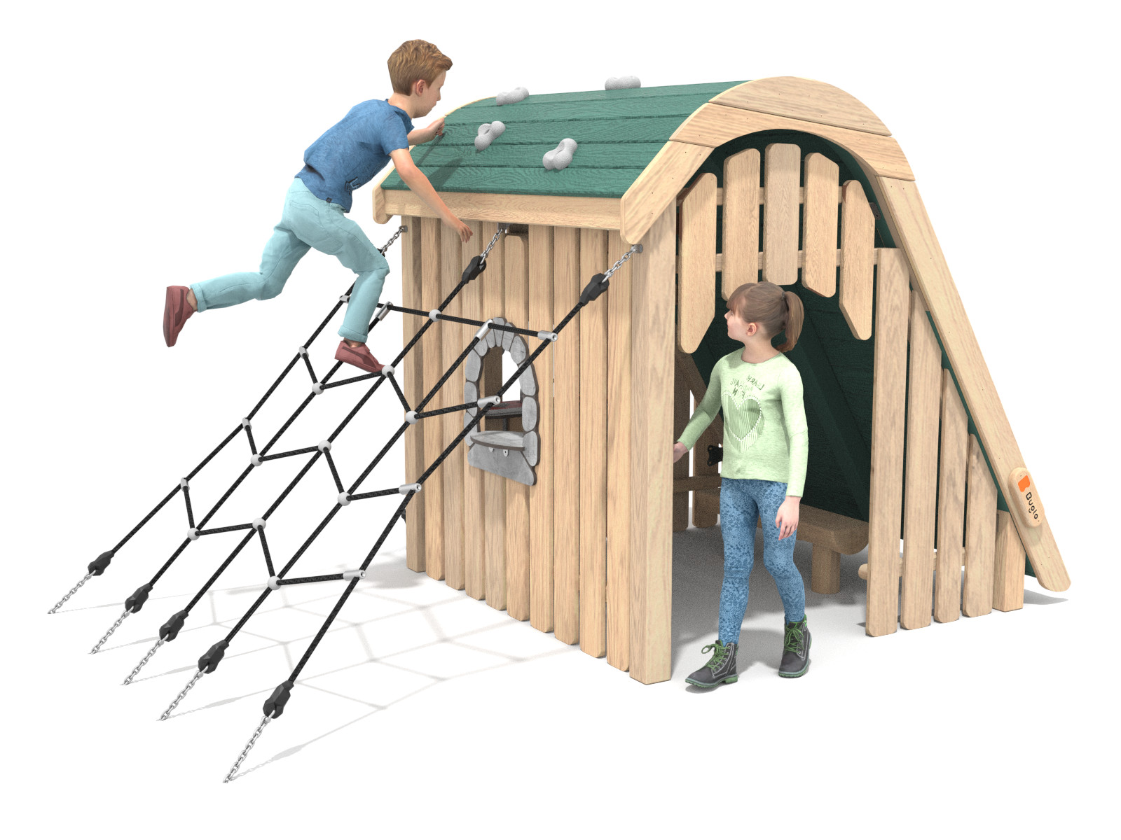 Spielhaus Climbing Woody