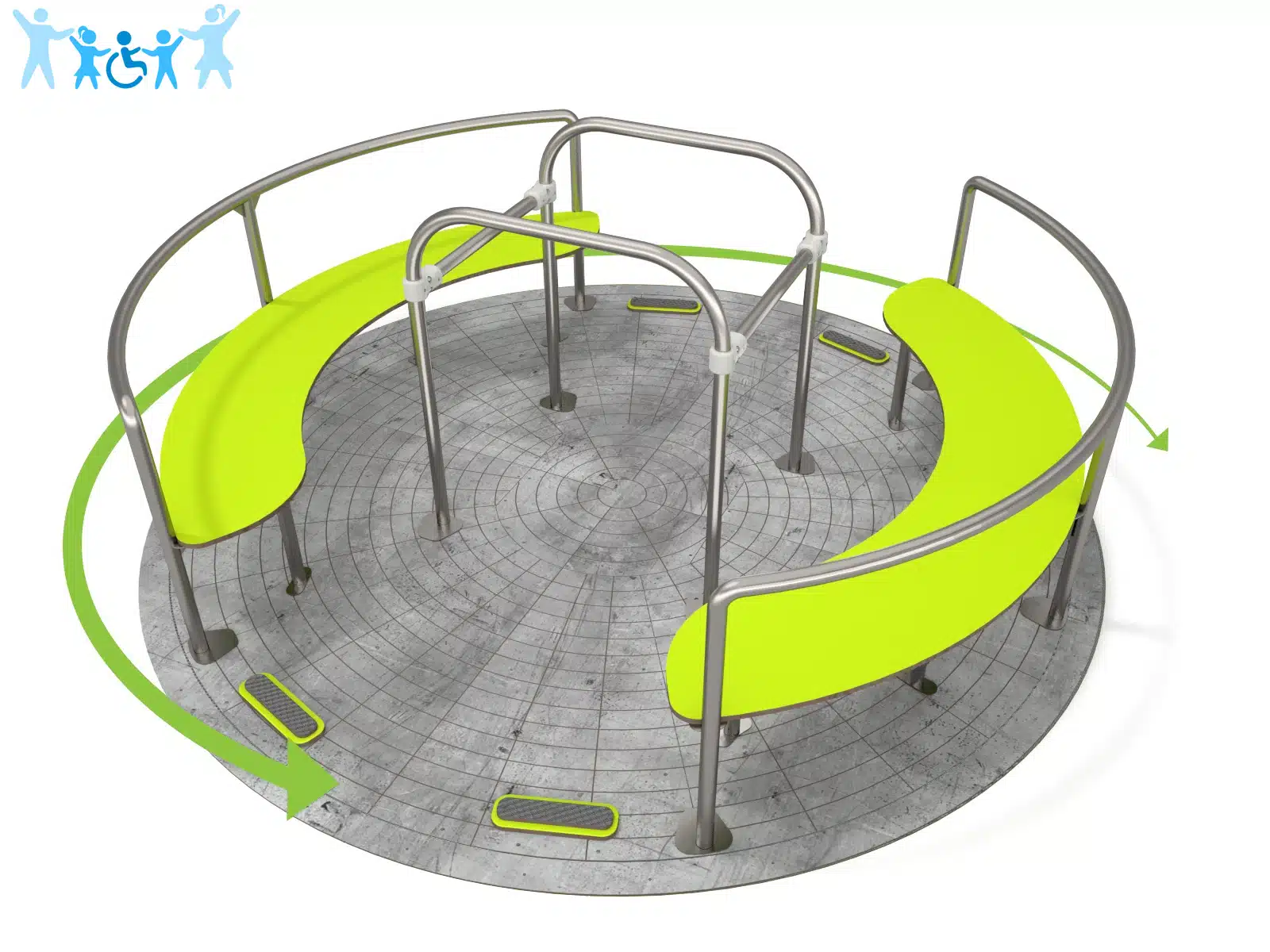 Sitzkarussell Quattro