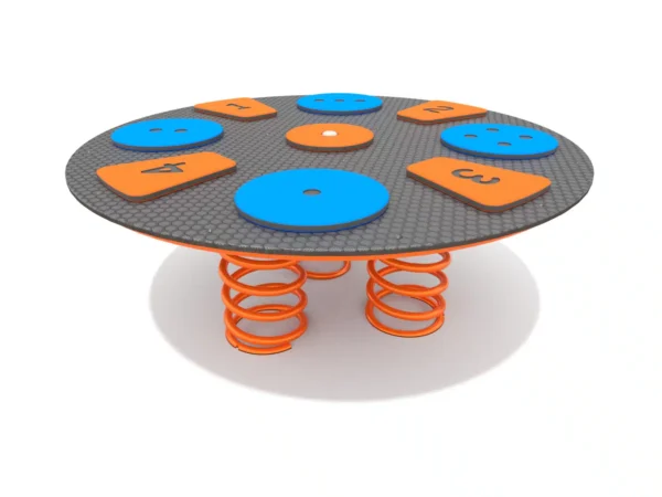 Federwippe Round table 1,2,3,4