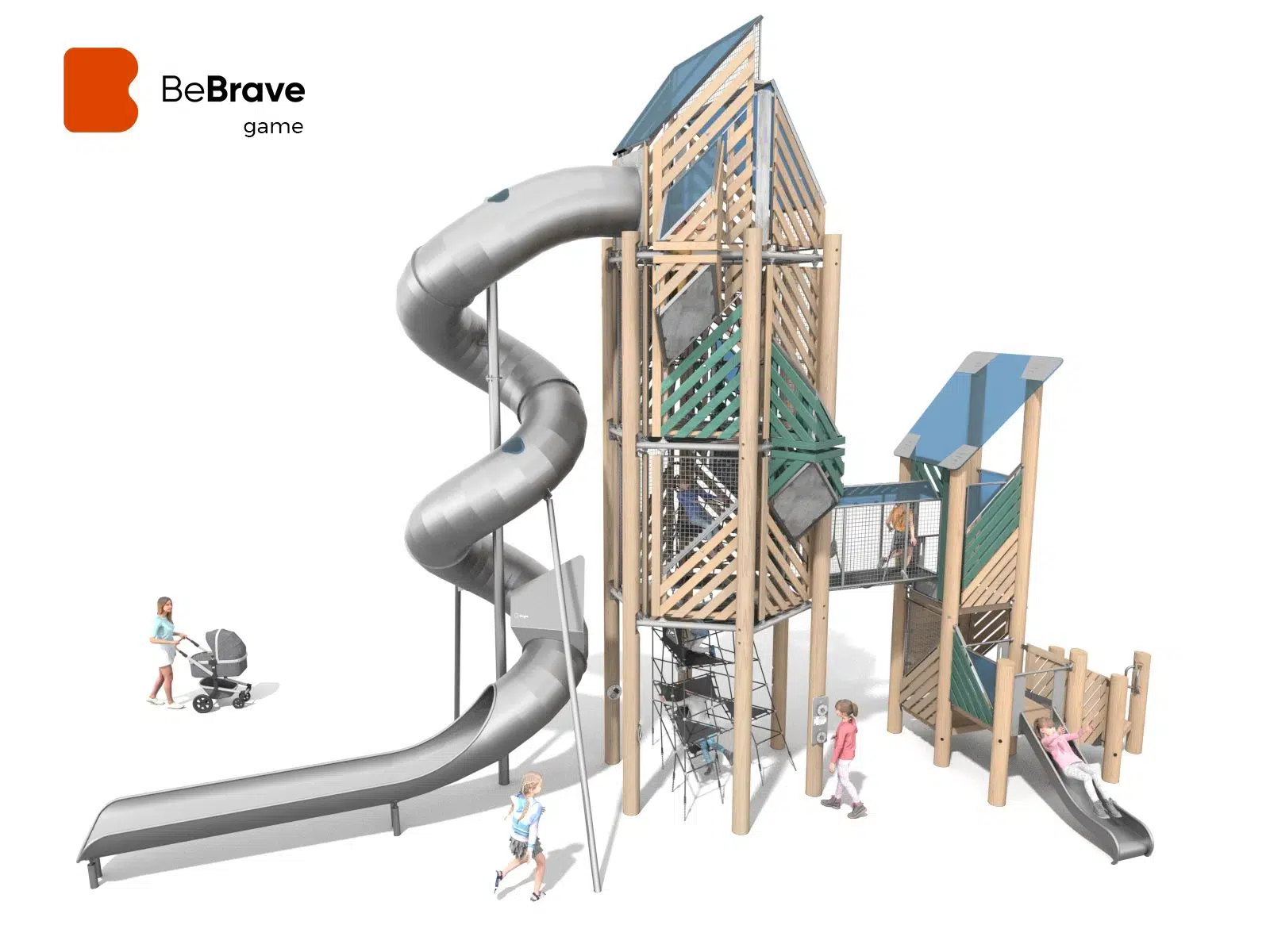 Rutschenturmanlage Little big Megora