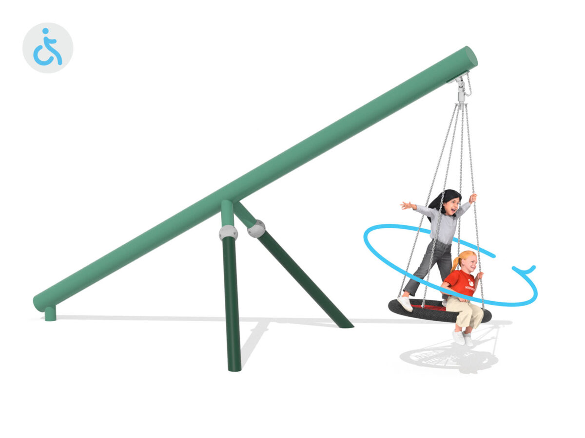 Vogelnestschaukel Teleskop