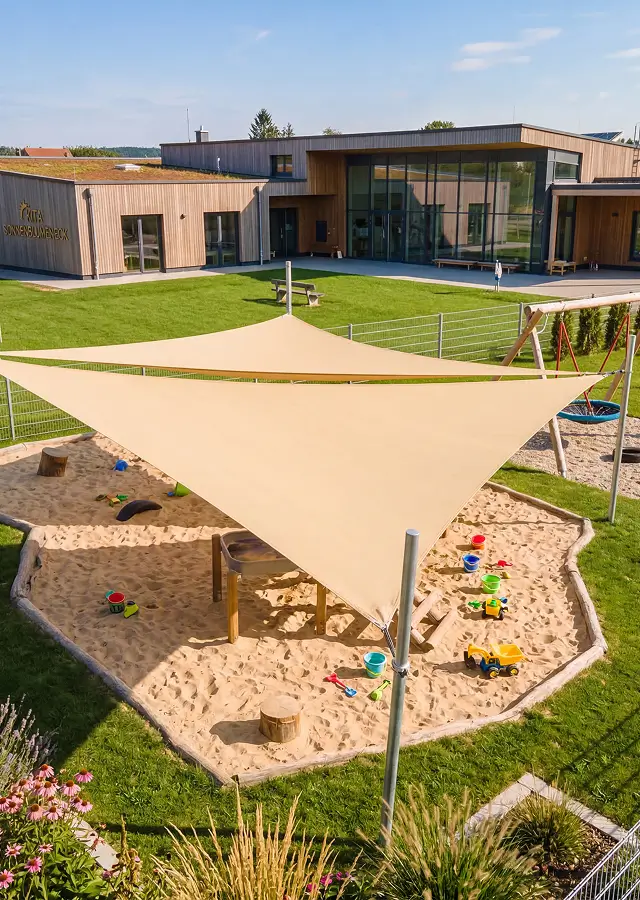 PlaySun Plus  Sonnensegel 4.00 x 5.00 m